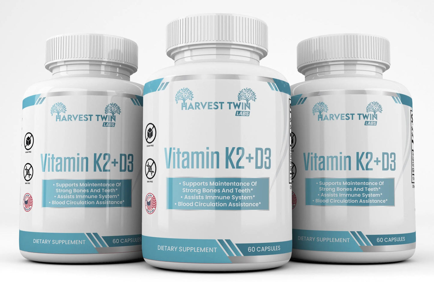 Vitamina D3 + K2 (MK-7) – Apoyo diario para huesos, defensas y bienestar